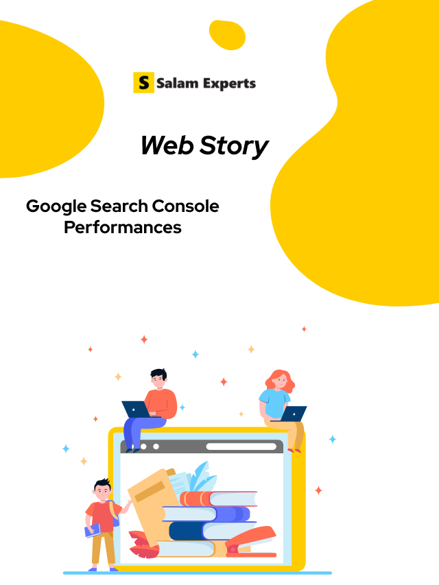 web story of Google Search Console Performances Reports