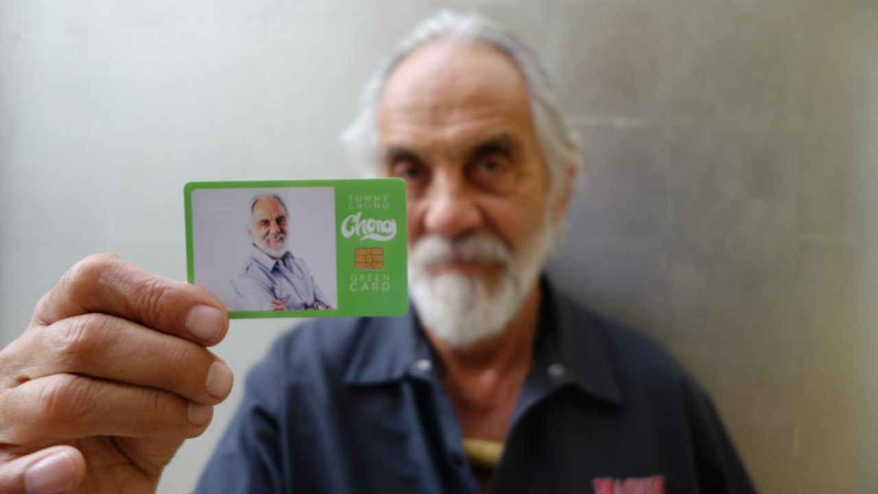 What is the Tommy Chong green card and how does it work