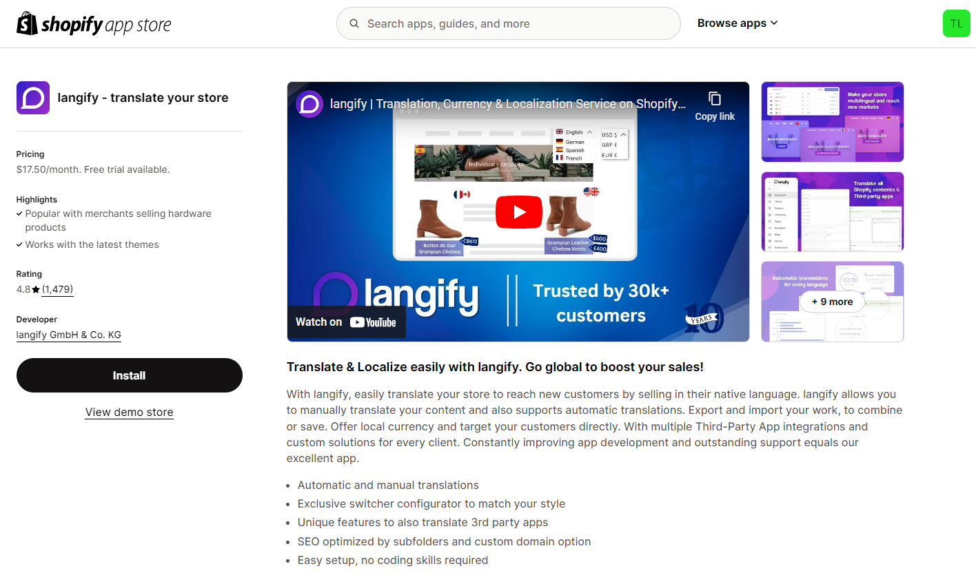 Langify