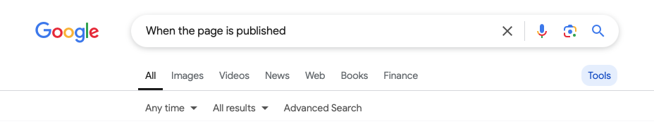 Step 1: Clieck Tools > Advanced Search Step 1: Clieck Tools > Advanced Search